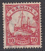 Dt. Kol. Samoa Mi.-Nr. 22 **