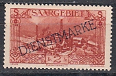 Saar Dienst Mi.-Nr. 21 **