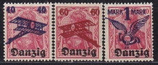 Danzig Mi.-Nr. 50/52 **
