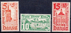 Danzig Mi.-Nr. 256/58 **