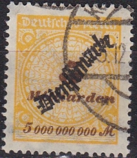 Deutsches Reich Dienst Mi.-Nr. 85 oo gepr. BPP