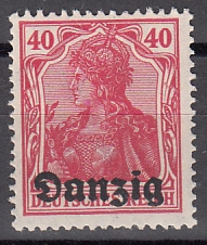 Danzig Mi.-Nr. 6 **