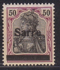 Saar Mi.-Nr. 13 x ** gepr. BPP