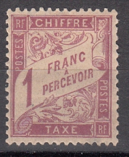 Frankreich - Mi.-Nr. Porto 34 *