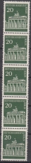 Berlin Mi.-Nr. 287 R ** 5-Streifen