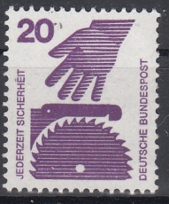 Bund Mi.-Nr. 696 A Rb **