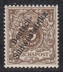 Dt. Kol. Südwestafrika Mi.-Nr. 5 a *