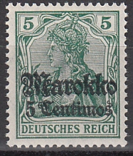 Dt. Kol. Marokko Mi.-Nr. 47 **