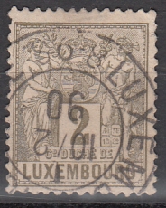 Luxemburg Mi.-Nr. 46 b D oo