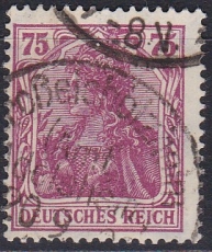 Deutsches Reich Mi.-Nr. 197 b oo Kurzbefund