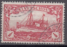 Dt. Kol. Kiautschou Mi.-Nr. 24 B oo