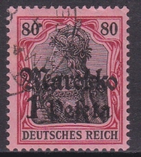 Dt. Kol. Marocco Mi.-Nr. 54 oo