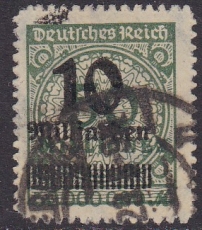 Deutsches Reich Mi.-Nr. 336 B oo gepr. INFLA