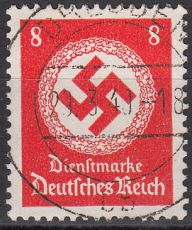 Deutsches Reich Dienst Mi.-Nr. 170 oo