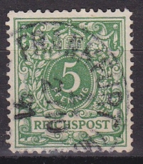 Deutsches Reich Mi.-Nr. 46 a oo