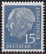 Bund Mi.-Nr. 184 y R **