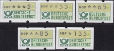 Bund ATM Mi.-Nr. 1.1 VS 4 **