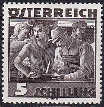 Österreich Mi.-Nr. 587 *