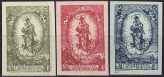 Liechtenstein-Mi.-Nr. 40/42 U **