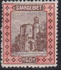 Saar Mi.-Nr. 61 **