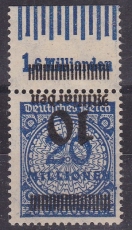 Deutsches Reich Mi.-Nr. 335 A W K ** Kurzbefund