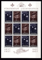 Liechtenstein Kleinbogen Mi.-Nr. 360/61 **