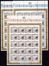 Liechtenstein Kleinbogen Mi.-Nr. 821/23 **
