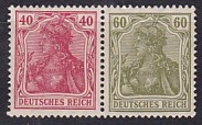 Deutsches Reich Mi.-Nr. W 17 **