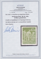 Deutsches Reich Mi.-Nr. 244 c ** Fotoattest