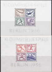 Deutsches Reich Mi.-Nr. Block 5+6 ** gepr. BPP