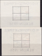 Deutsches Reich Mi.-Nr. Block 5+6 ** gepr. BPP