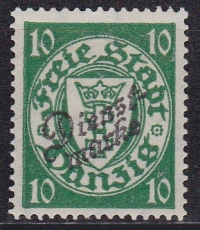 Danzig Dienst Mi.-Nr. 42 a *