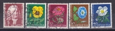 Schweiz Mi. Nr. 663/67 oo