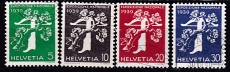 Schweiz Mi. Nr. 352/55 oo