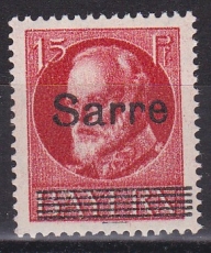 Saar Mi.-Nr. 20 c ** gepr. VP