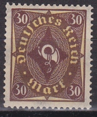 Deutsches Reich Mi.-Nr. 208 W **
