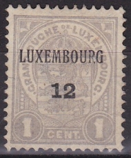 Luxemburg Mi.-Nr. 84 V II oo