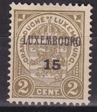 Luxemburg Mi.-Nr. 85 V II oo