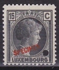 Luxemburg - Mi.-Nr. 221 ** Specimen