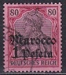 Dt. Kol. Marocco Mi.-Nr. 29 oo