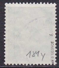 Bund Mi.-Nr. 181 y oo gepr. BPP