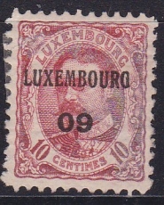 Luxemburg - Mi.-Nr. 72 V II (*)