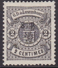 Luxemburg Dienst Mi.-Nr. 28 I * gepr. FSPL