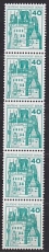 Berlin Mi.-Nr. 535 A I R ** 5-Streifen