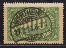 Deutsches Reich Mi.-Nr. 221 I oo gepr.