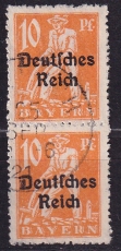 Deutsches Reich Mi.-Nr. 120 oo gepr. Paar