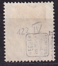 Deutsches Reich Mi.-Nr. 122 IV oo gepr.