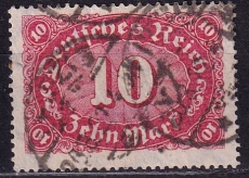 Deutsches Reich Mi.-Nr. 195 oo gepr. INFLA