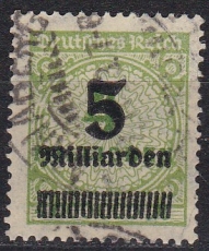 Deutsches Reich Mi.-Nr. 333 A P oo gepr. INFLA