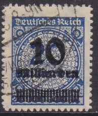 Deutsches Reich Mi.-Nr. 335 B P oo gepr. INFLA
